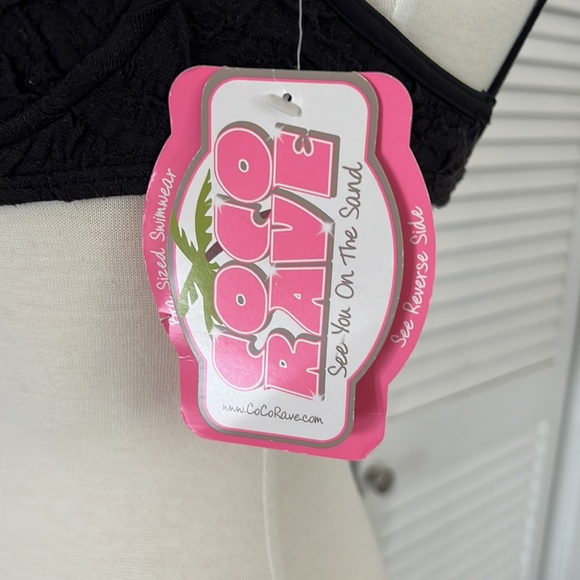 Black Coco Rave bikini top - Picture 3 of 4